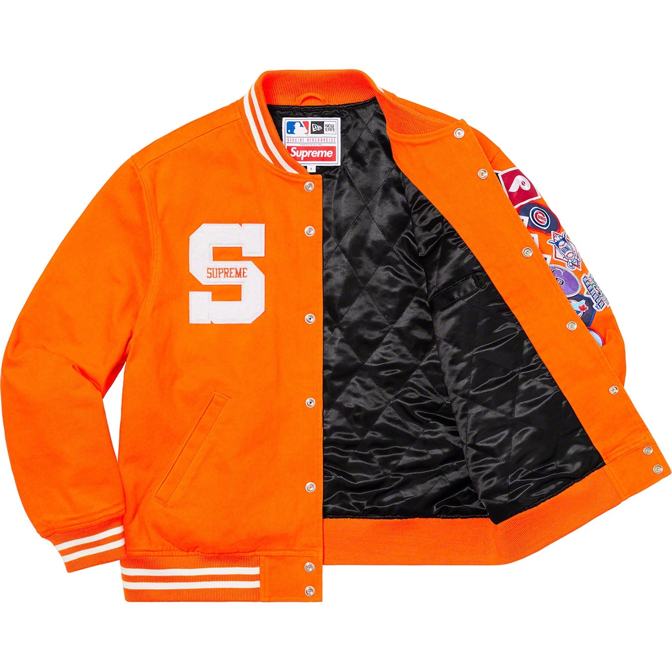 Supreme®/New Era®/MLB Varsity Jacket view 4